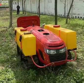 Agriculture Farm Cultivator Rotary Tiller 25Hp/32Hp/36Hp Agricultural Remote Control Crawler Tractor