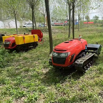 Agriculture Farm Cultivator Rotary Tiller 25Hp/32Hp/36Hp Agricultural Remote Control Crawler Tractor - Image 3