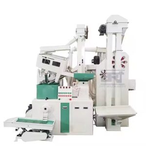 Commercial Rice Mill Production Line Complete Set of Combination Rice Miller Compact Rice Destoner Machine BRTMN20